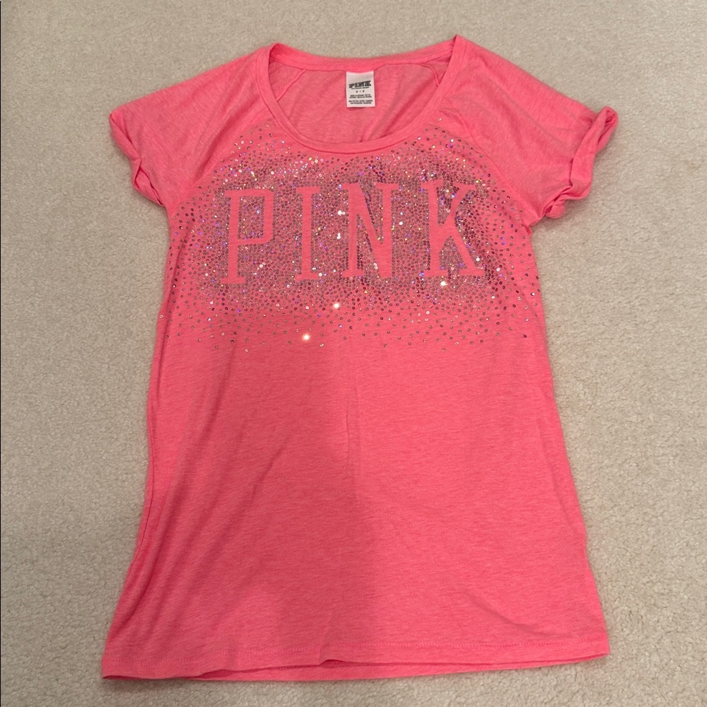 Victoria’s Secret PINK T-Shirt Top Y2K Medium